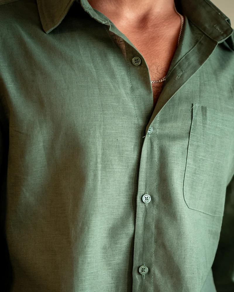Cape Town - 100% Linen Shirt - Image 10