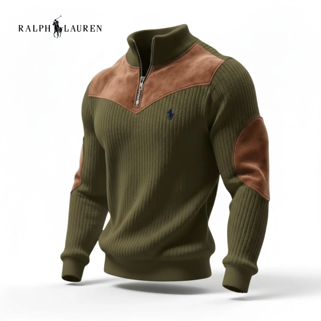 Classic Ribbed Suede-Detail with Suede Trim - Image 3