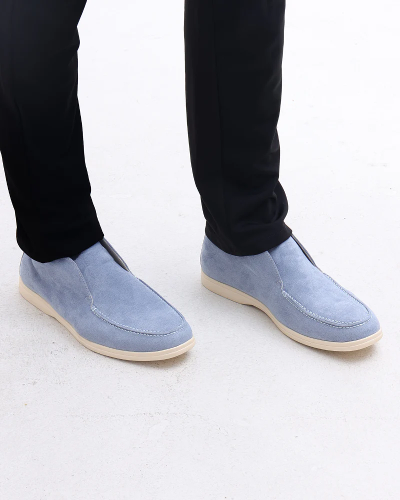 Old Money High Suede Loafers - Image 10