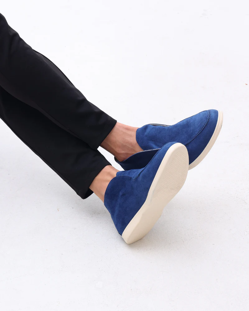 Old Money High Suede Loafers - Image 8
