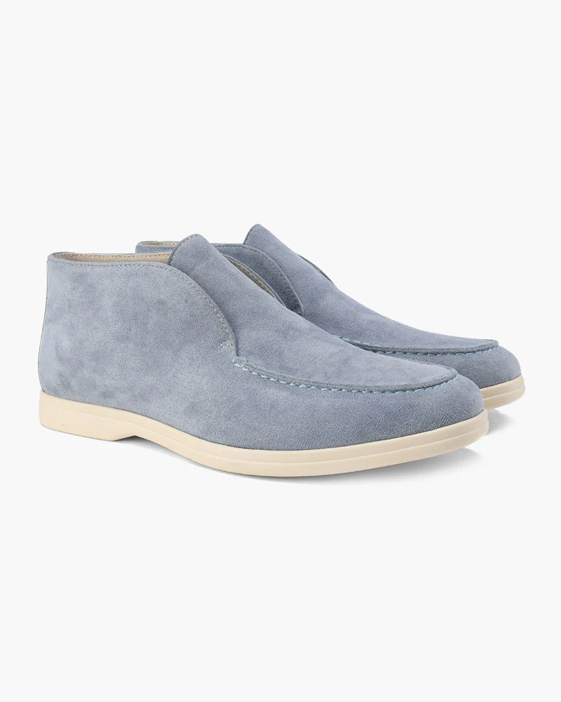 Old Money High Suede Loafers - Image 9