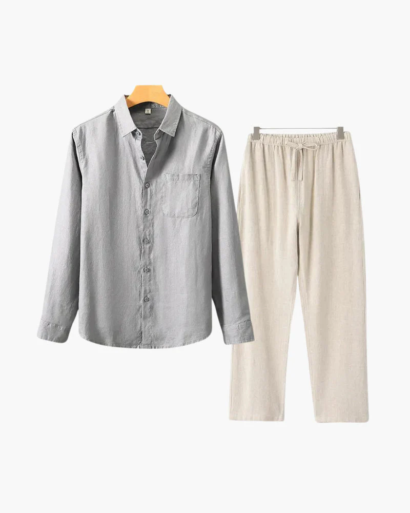 Old Money Linen Combo (Longsleeve) - Image 17