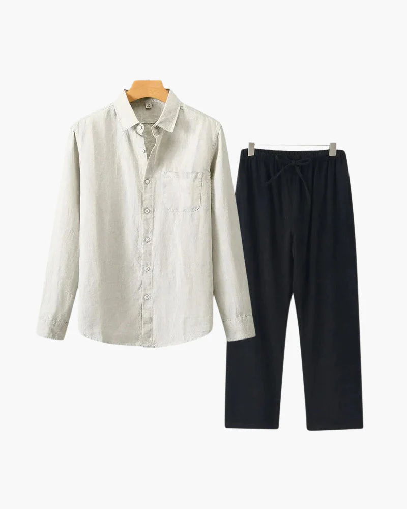 Old Money Linen Combo (Longsleeve) - Image 10