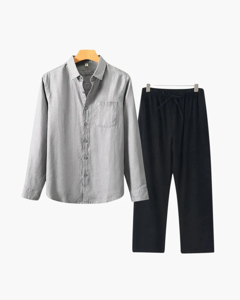 Old Money Linen Combo (Longsleeve) - Image 16