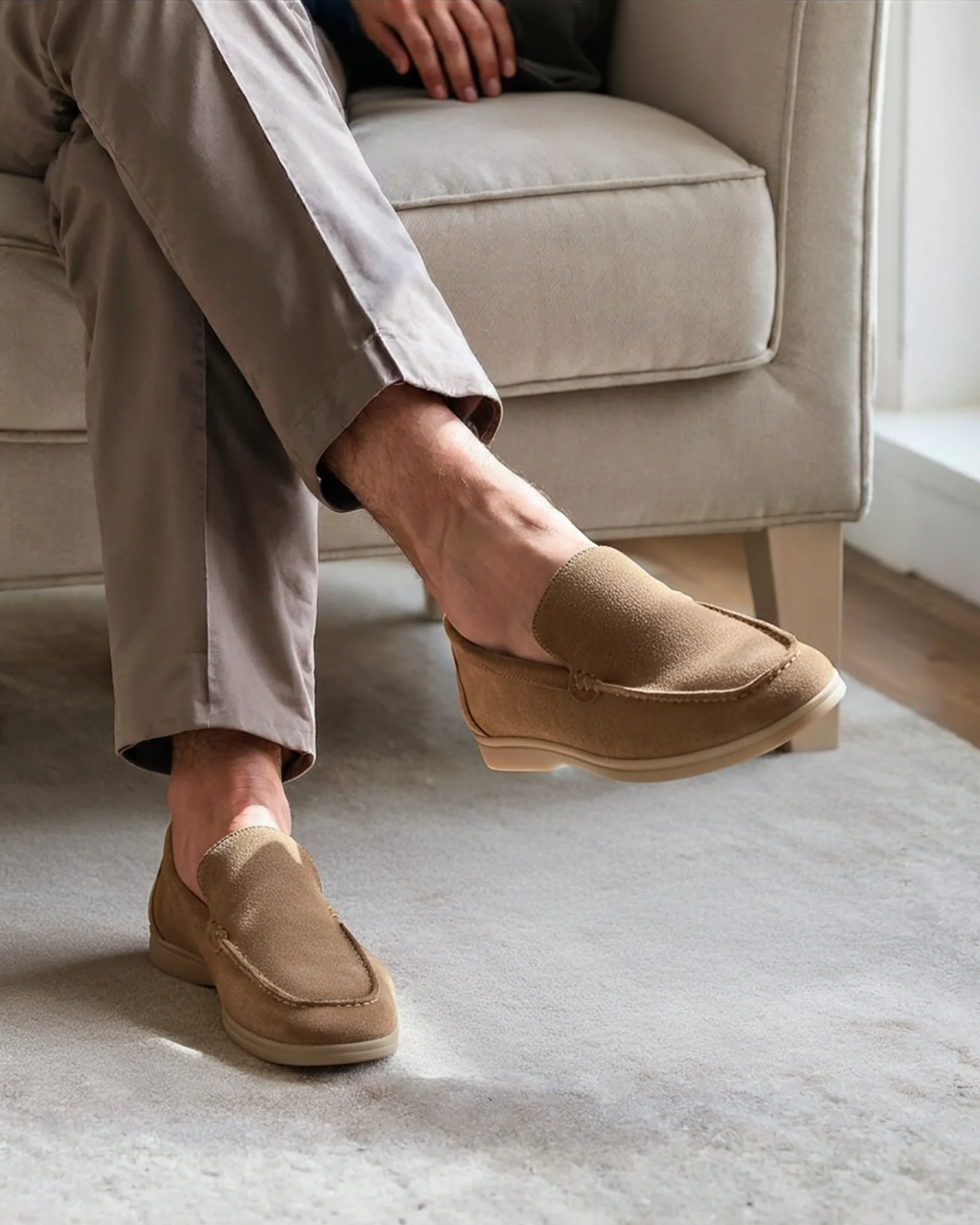Old Money Premium Suede Loafers - Image 3