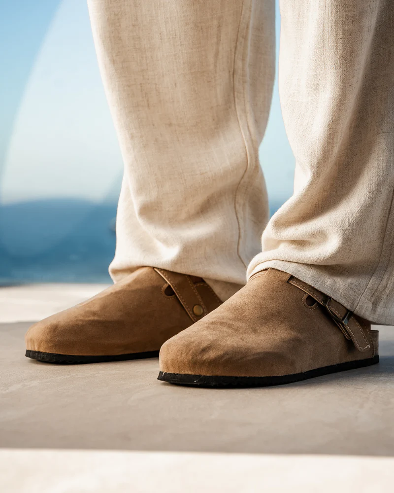 Old Money Suede Clogs - Image 3