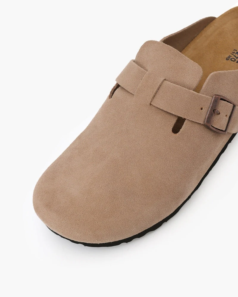 Old Money Suede Clogs - Image 6