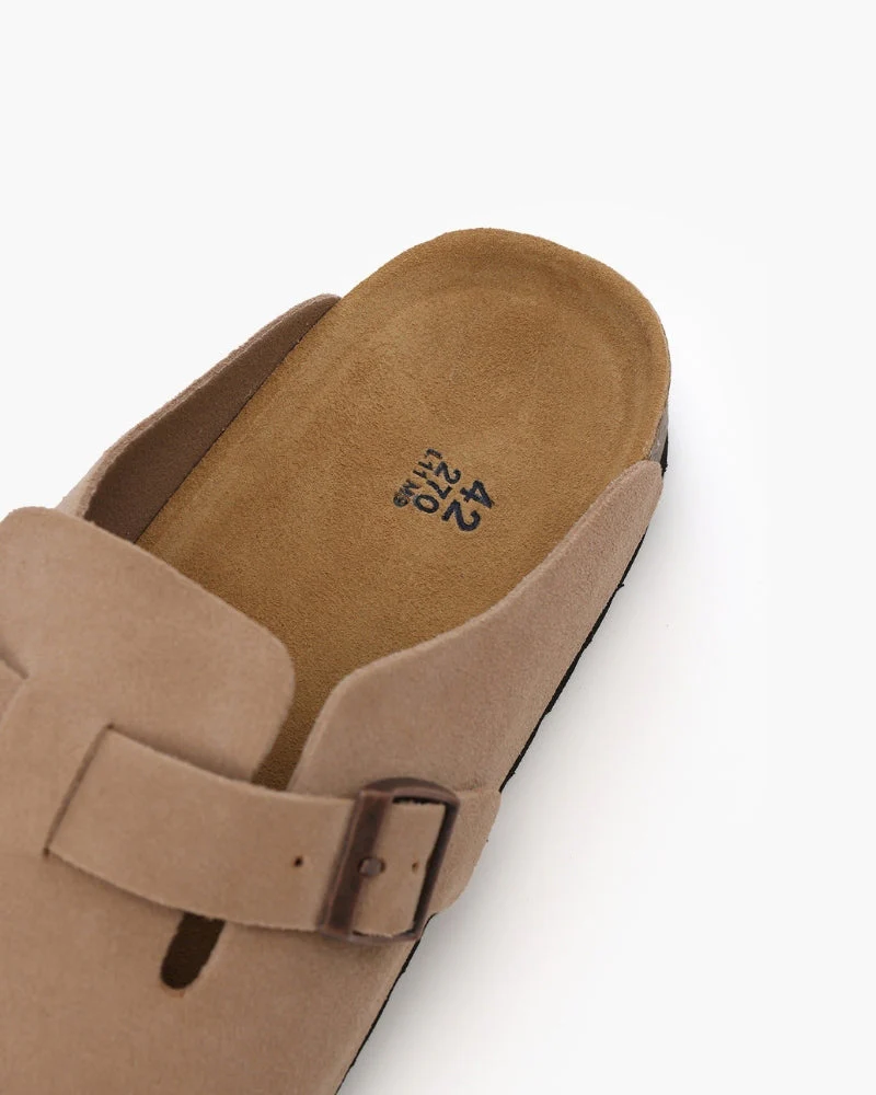 Old Money Suede Clogs - Image 7