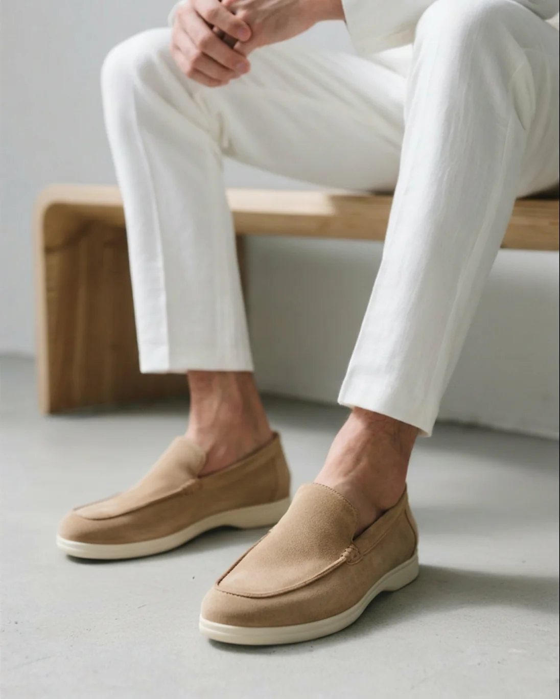 Old Money Suede Loafers - Image 25