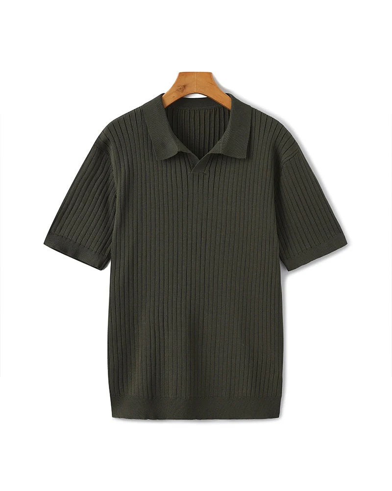 Premium Ribbed Polo - Image 19