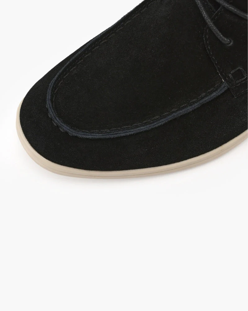 Premium Suede Lace Shoes - Image 13